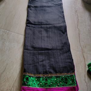 S08❤️Black Fancy Saree For Sale