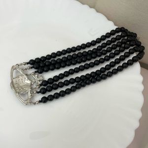 Vivienne Westwood Black Choker Necklace