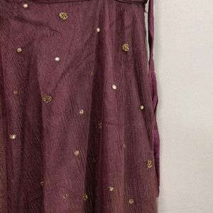 🔴Pinkish Lavendar Lehenga For Women