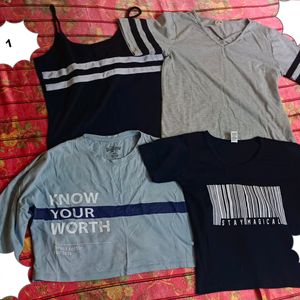 4 Crop Tops (Women)