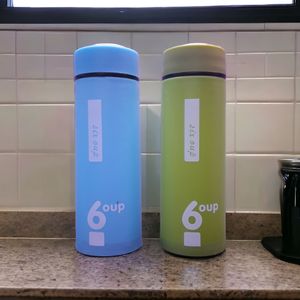 Glass Water Bottle Pack Of 2