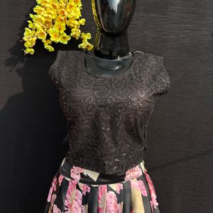 Trendy Floral Lehenga