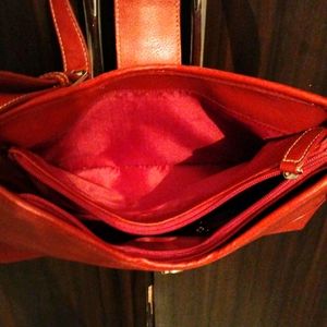 Pure Leather Hand Bag ( Brand New)