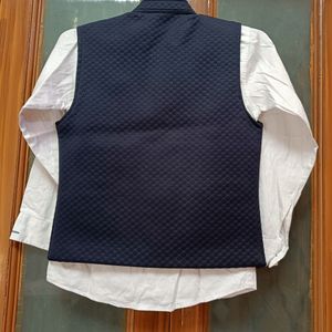 Party Wear Waist Coat And Shirt