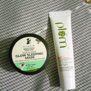 Pilgrim Night Cream With Plum Sunscreen