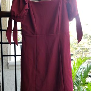 Beautiful Maroon Dress