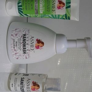 Combo Of Face wash, handwash, Sanitize