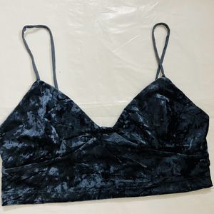 Zara Velvet Top