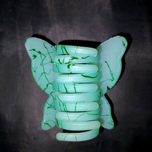 Green Butterfly Clutcher