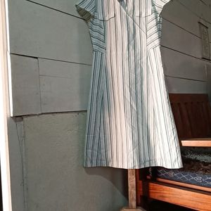 Stripe Shirt Dress