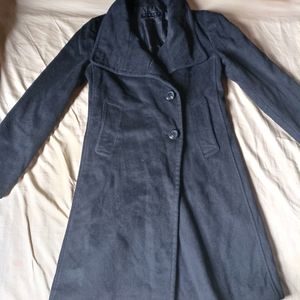 Black Overcoat  For Women