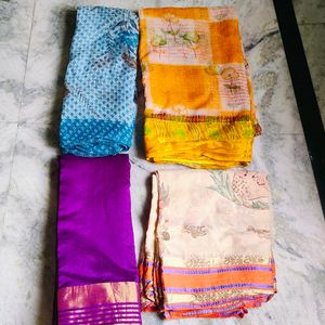 4 Saree Combo