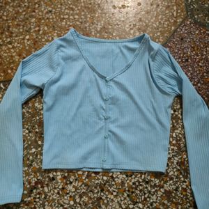 Blue Colour Top