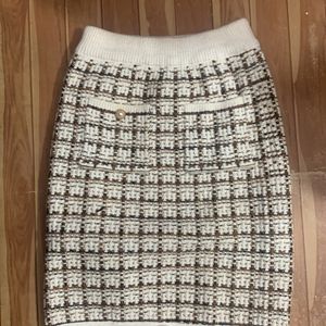 WOMEN FASHION WOOLEN SKIRT