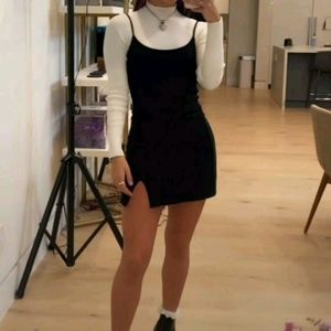 Pinterest 🖤 Black & White Bodycon Dress