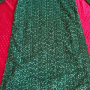 Green Kurta For Women's And Girl's