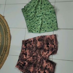 Combo Of Daily Wear Shorts Very Soft Material