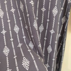 charcoal short kurta