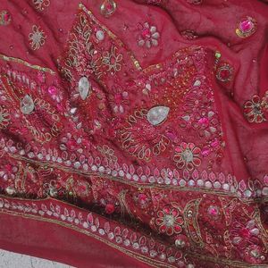 Haivey Dupatta Work