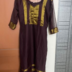 New Kurtas Combo-Black And Brown