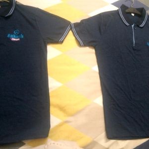 Set Of 2 Blue Shirts.