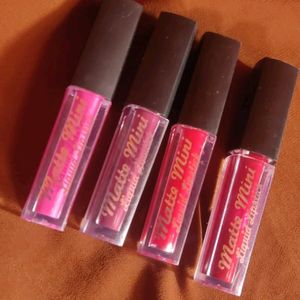 Red Edition Mini Liquid Lipsticks