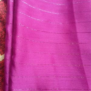 Purple Sequence Saree