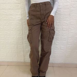 Bershka Cargo With Adjustable Belt