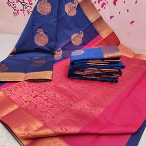 Pure Cotton Saree