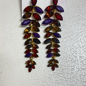 Earrings Parrot Colour Suit XL