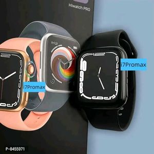 i7 Smartwatch Black Strap