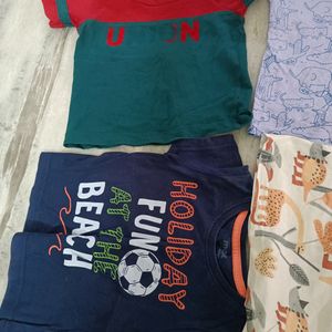 Baby T Shirts (4) Shorts (2)