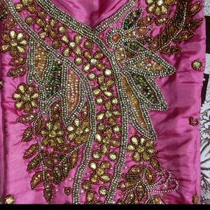 Ladies Silk Salwar Suit With Dupatta