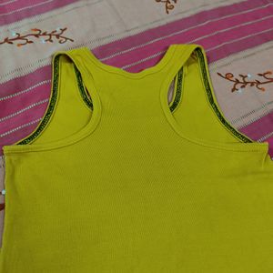 Mustard Tank Top