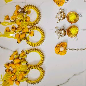 Haldi Ceremony Jewellery Set