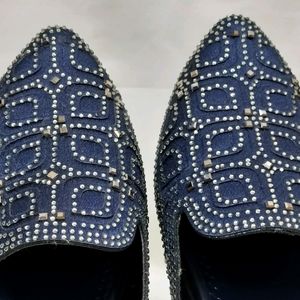 Navy Blue Half Shoes For Sell