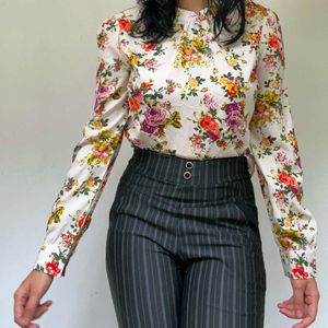 Floral Pinteresty Top