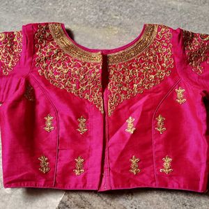 Pink Color Readymade Blouse