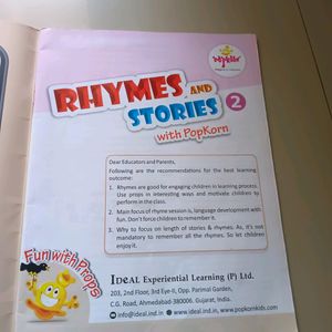 Rhymes and stories book