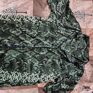 Snake Print Night Suit