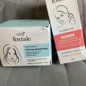 Foxtale Facewash And Moisturiser