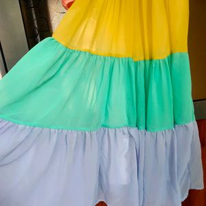 Latest Attractive Multi Colour Dress