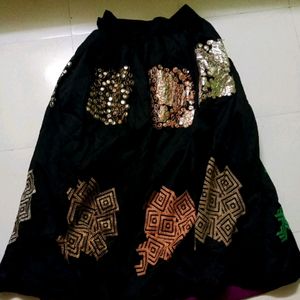 Black Lahnga Choli