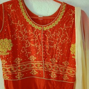 Cotton Anarkali Suit