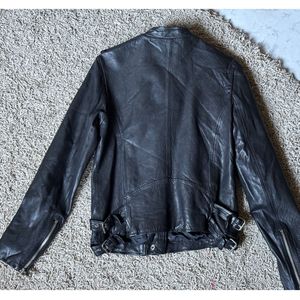 Leather Biker Jacket