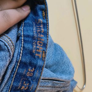 Blue Straight Jeans