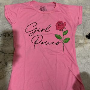 Girl T-shirt Only One Time Used Untouched Like New