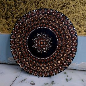 beautiful dotting mandala art ✨️