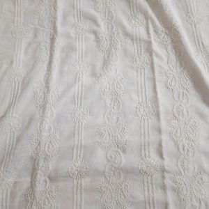 Men White Chikankari Kurta 3