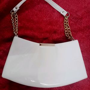 White Sling Bag